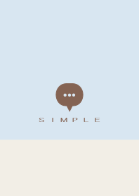 SIMPLE(beige blue)V.1518b