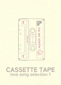 Cassettetape_love Rota Pink