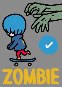 impression zombie/hoodie skaters01