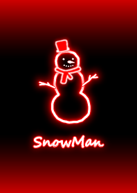 Neon Snowman:Red WV