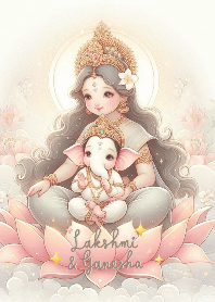 พระแม่ลักษมี พระพิฆเนศ :  งานปัง ร่ำรวย