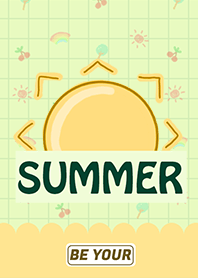 Be Your Cute Summer Green Lime