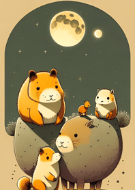 Ukiyo-e - Capybara 501559
