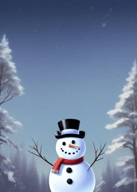 Winter snowman 8d9777