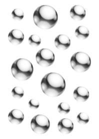 The polka dot Silver No.1