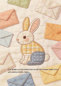 Patchwork Bunny Letters