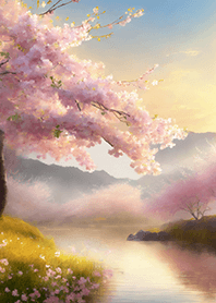 Beautiful real scenery(Spring-454)