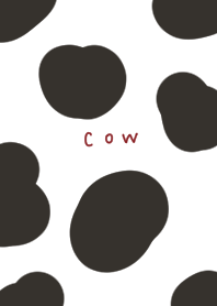 Cow pattern.