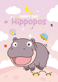Hippo Happy Day x Space