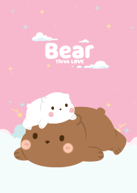 Three Bears Chic Cloud Pink