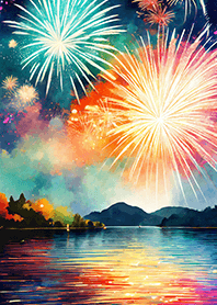 Beautiful Fireworks Theme#237