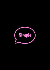 The Simple Speech bubble No,1-B27