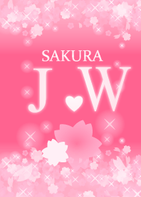 J&W -Attract luck-Pink Cherry Blossoms