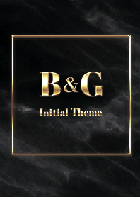 [ B&G ] Initial Theme  Gold Black