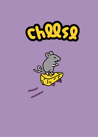 CHEESE SKATER purple beige.