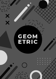 Material Geometric Black 4