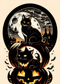halloween cat 17dB9D