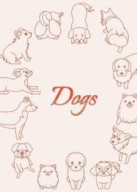 Animal 004-2 (dog/Red Pink)
