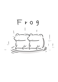 簡單 一隻青蛙 單調