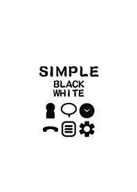 SIMPLE black*white*