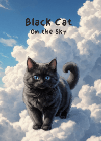 Black Cat on The Sky Theme