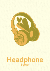 Headphone_love Pale mustard
