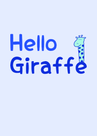 Hello Giraffe blue 12