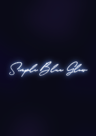 Simple Blue Glow