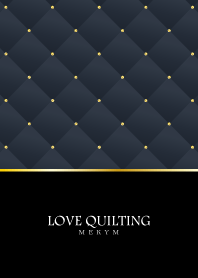 LOVE QUILTING -chic blue-
