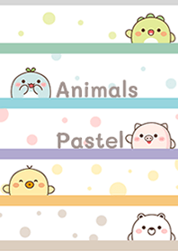 Animals pastel cutie