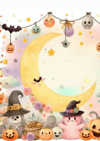 Halloween fun ghost cute n.71