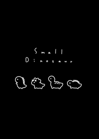 小さな恐竜。ブラック