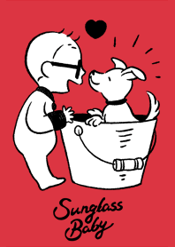 Sunglass Baby Red