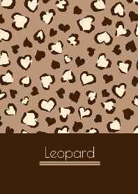 ♥ハートのヒョウ柄♡チョコ×チョコVer.