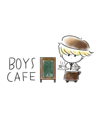 簡單 男孩咖啡厅
