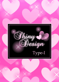 Shiny Design Type-I Pink Heart