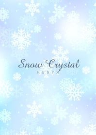 Snow Crystal-BLUE.MEKYM