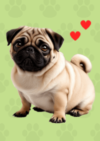 ธีมปั๊กน่ารัก Green 04