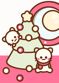 Pink Christmas theme