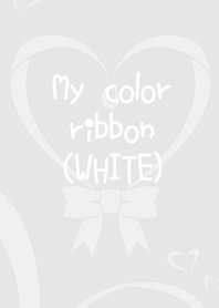 My color ribbon(WHITE)