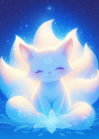 Starry lotus pond nine-tailed fox JP