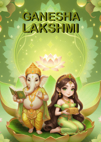 Ganesha-Lakshmi= rich, wealthy (JP)