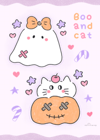 Boo and cat :)
