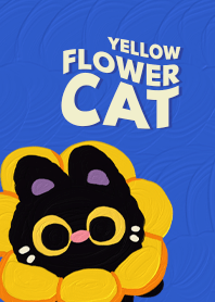 Yellow Flower Cat :)