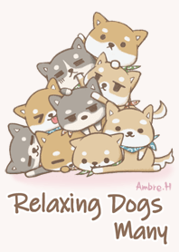 Relaxing Dogs Many (No.2)