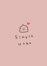 Cute unko. pink beige.