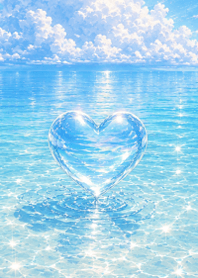 Sky, sea, and heart7.