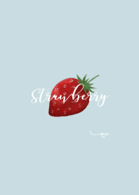 Sweet strawberry -Blue-