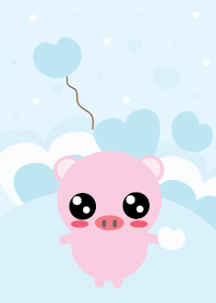 Cute pig theme v.5