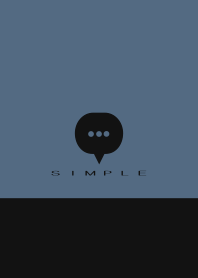 SIMPLE(black blue)V.1851b
